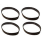 (4) Replacement Belts 38528-058 Fits Hoover WindTunnel Vacuums 13" & 15"