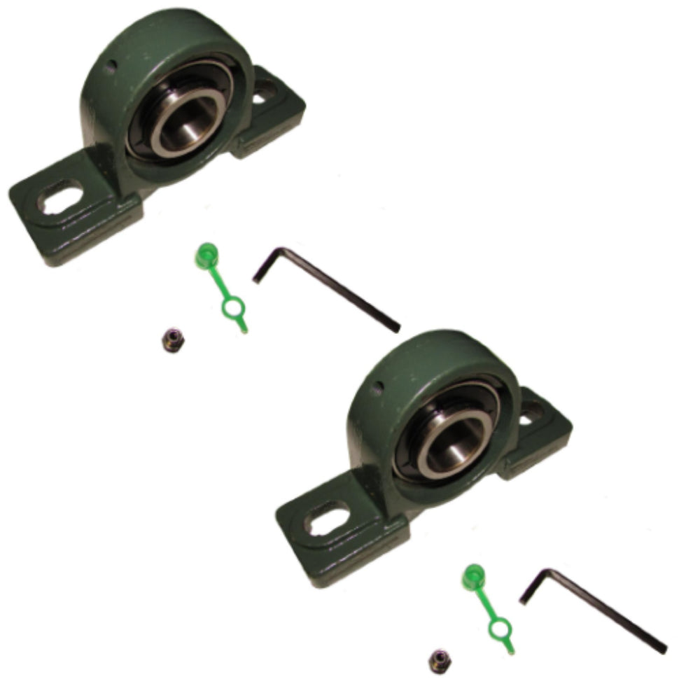 Qty 2: 1" Pillow Block Bearing
 Fits Woods Replaces 70345