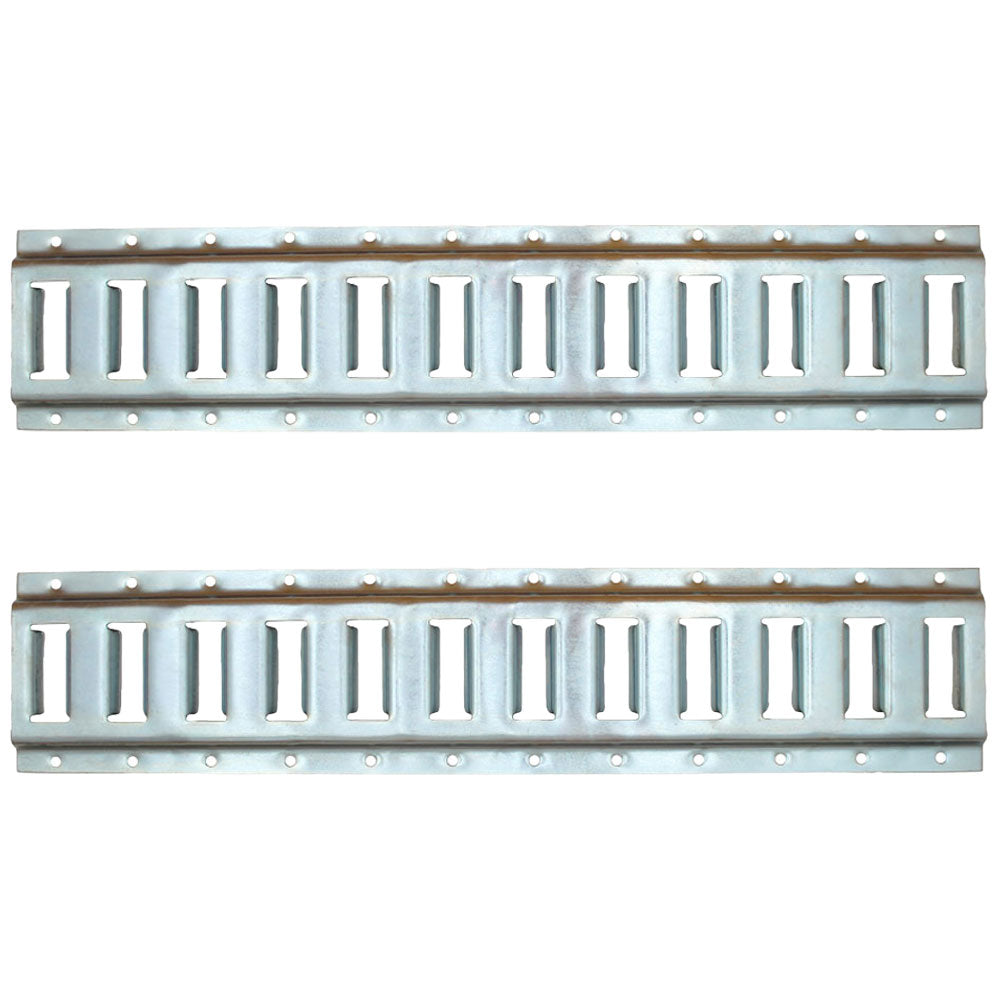 (2) E Track Rail Tie Down Horizontal for Truck/Trailer (2' ETracK)