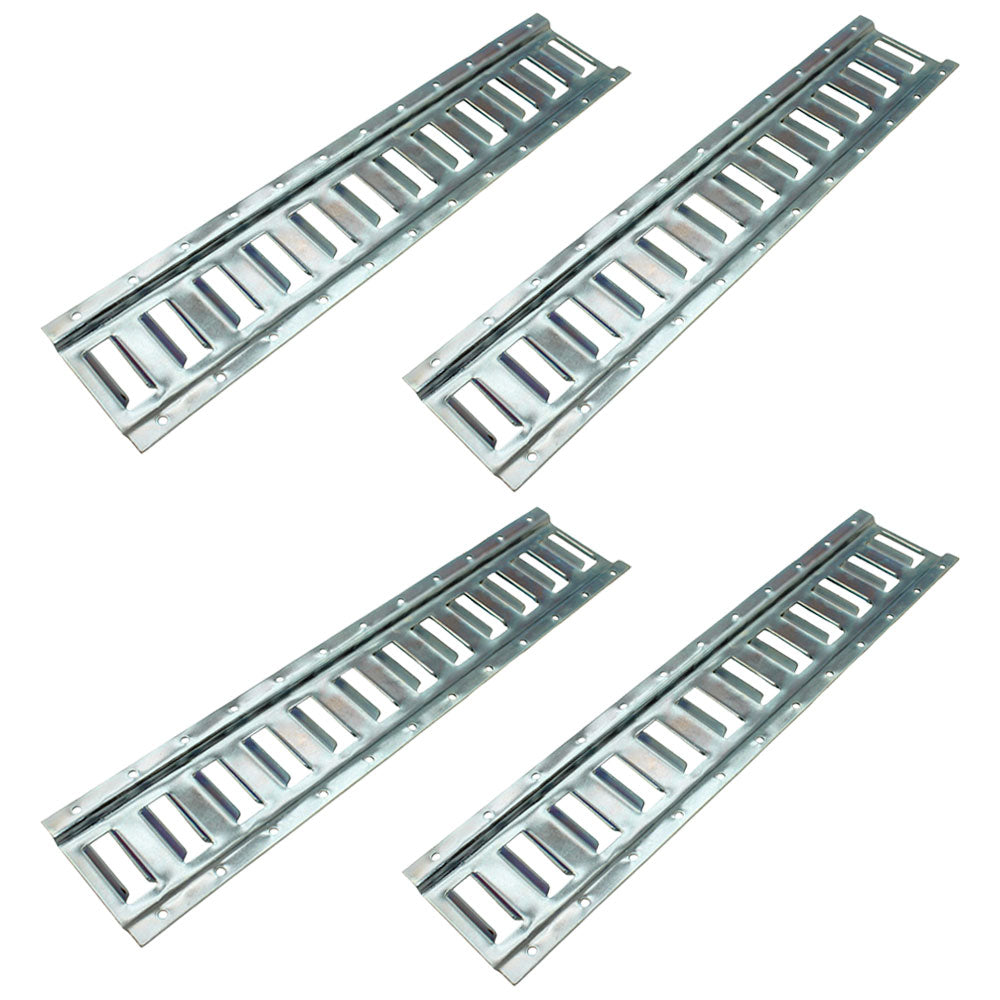 Set of (4) 2' E-Track for Enclosed Trailer Cargo Truck Van Hauler Box Truck