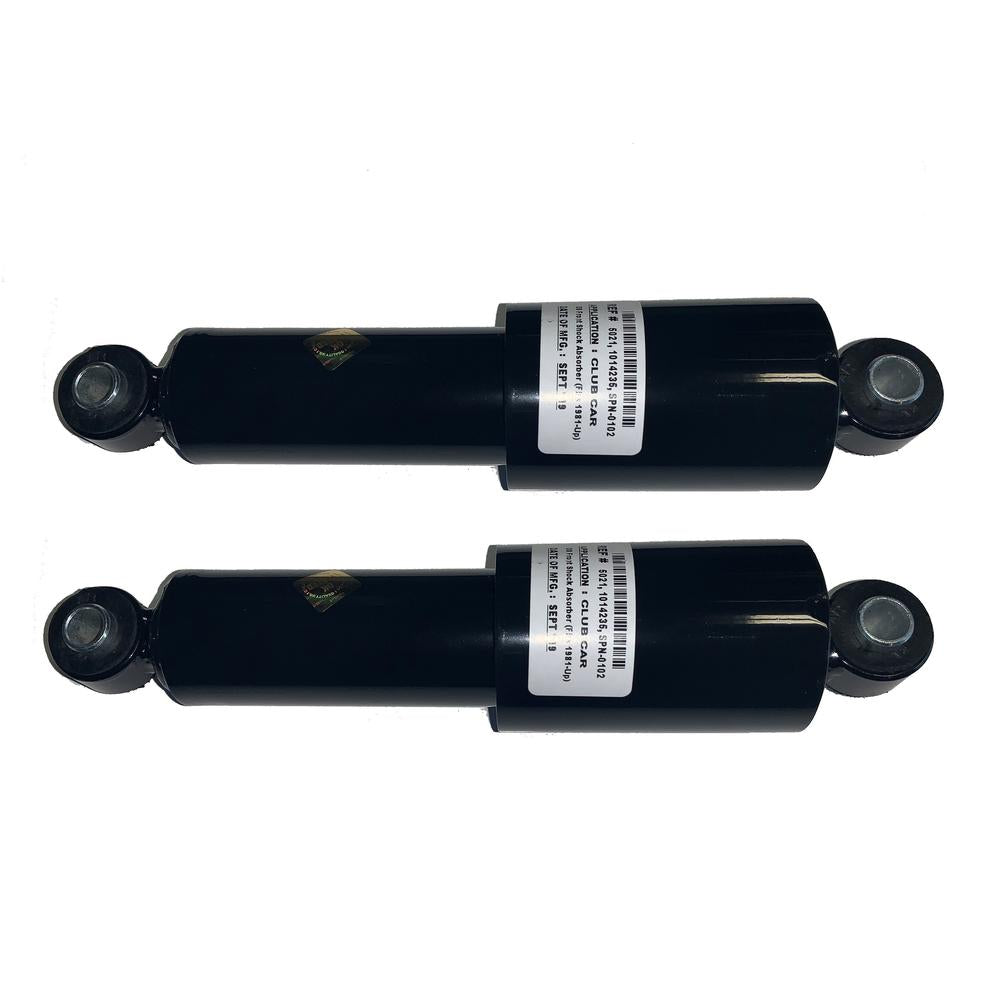 2-Pack Front Shock Absorber for Club Car DS Golf Cart 1981-2008 Gas and Electric