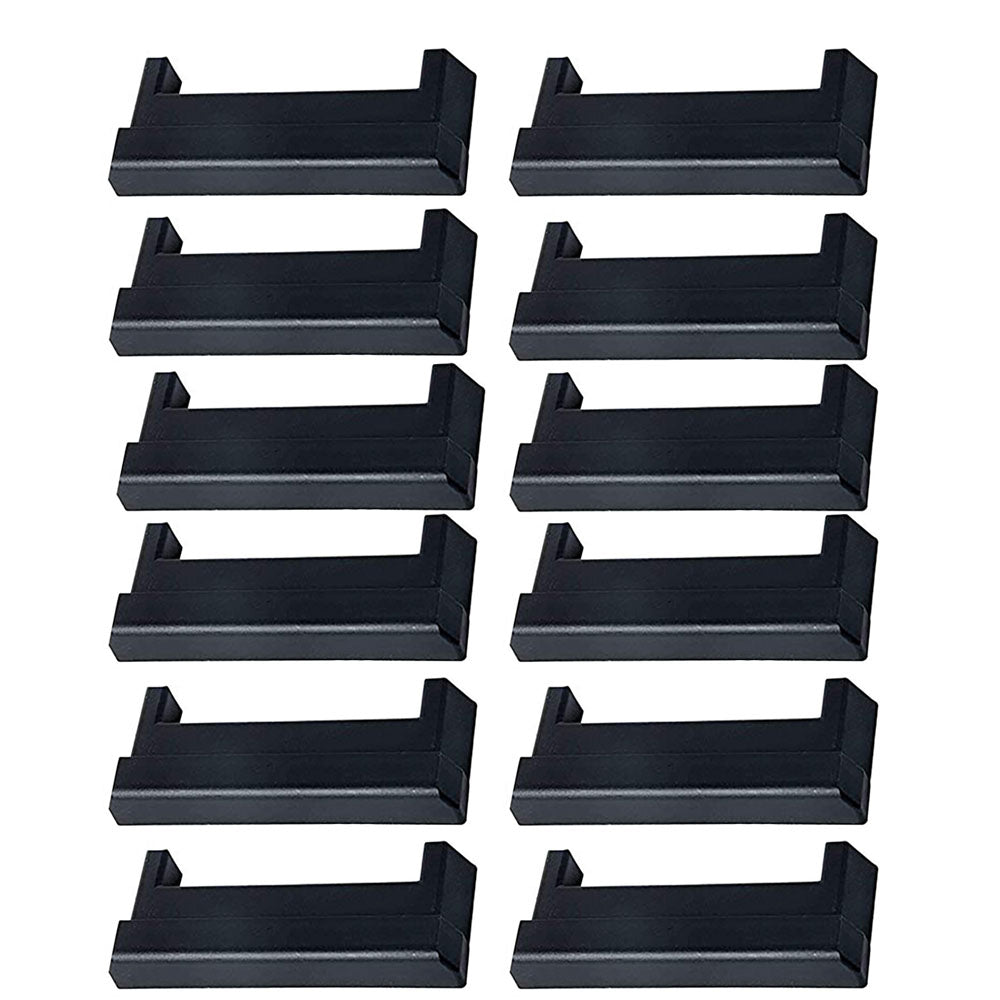 Qty 12: E-Track End Cap
 Fits Universal Replaces OTK20-1014