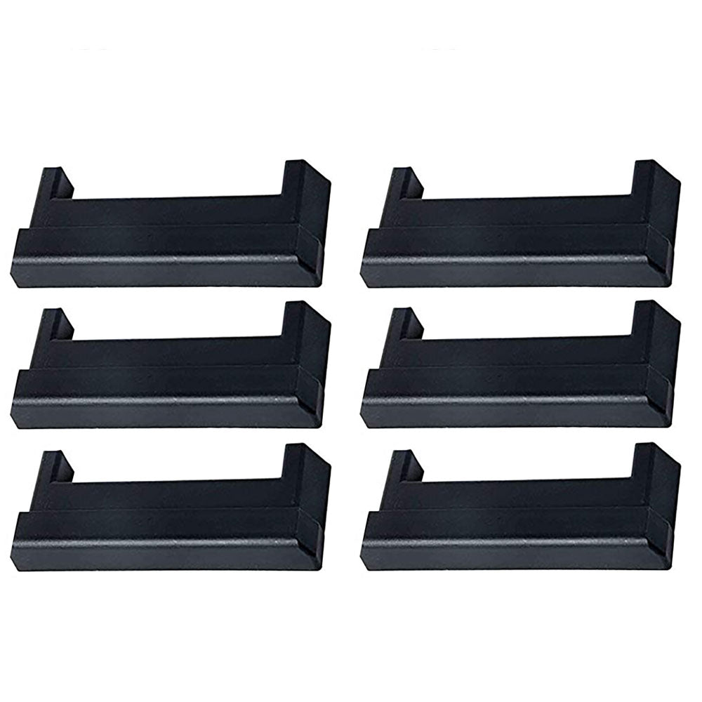6 E-Track End Caps/End Plugs for Cargo/Enclosed Trailer Van Toy Hauler