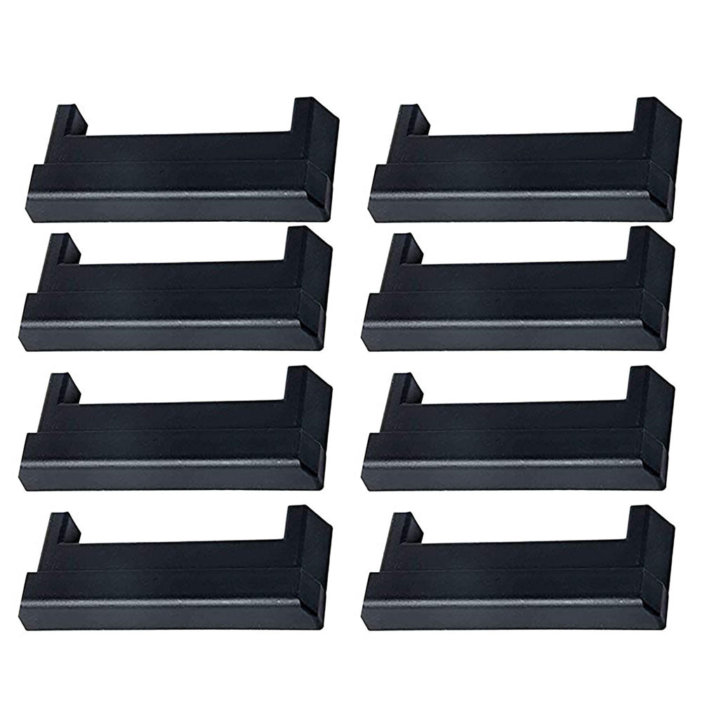 (8) Horizontal E-Track End Cap For Enclosed Trailer Cargo Van Truck Fat Bed
