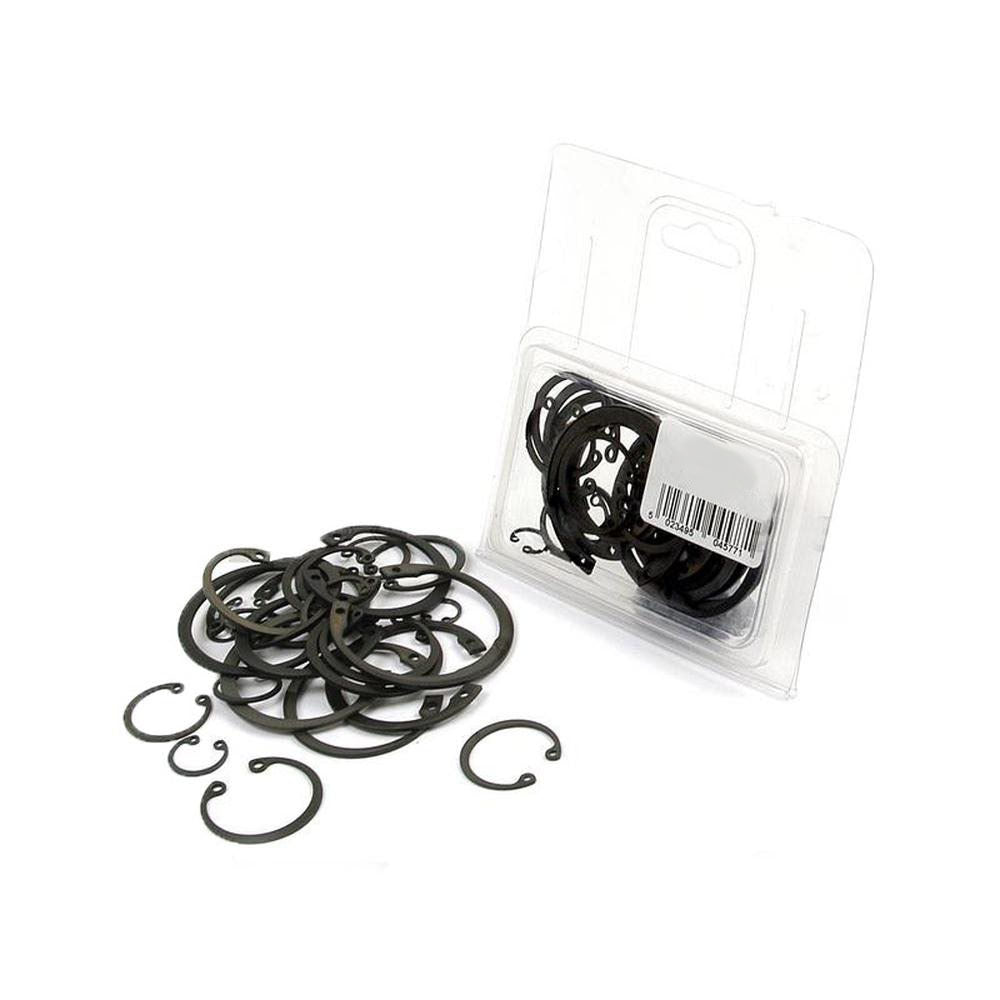 Internal Snap Ring, Assortment, 26 pcs. Agripak. (Din 472)
