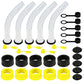419-REARVENTCAP 5-Pack of Gas Can Spouts with Parts Fits Universal Products 1221