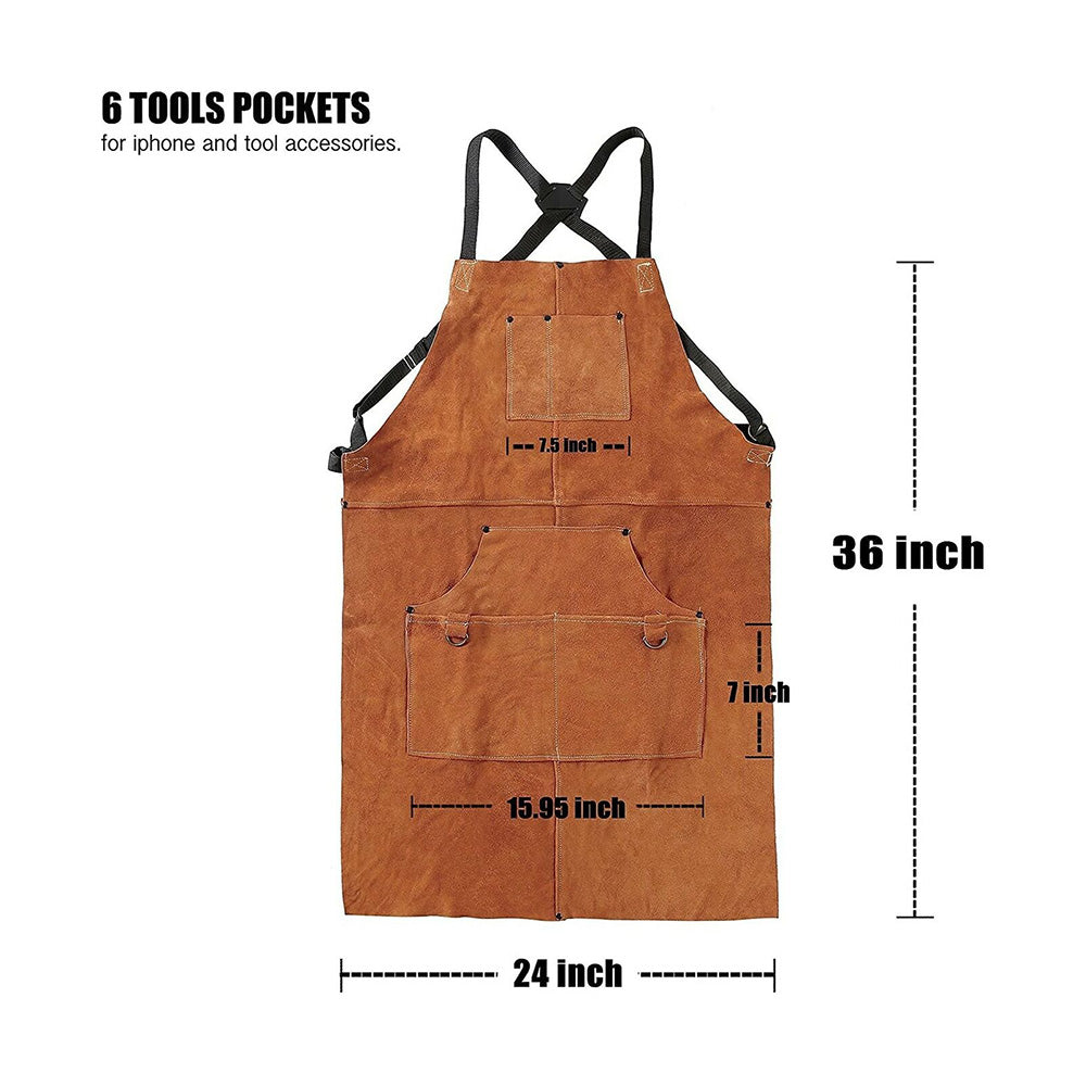 (1) One New Aftermarket Replacement Heavy Duty Welding Apron