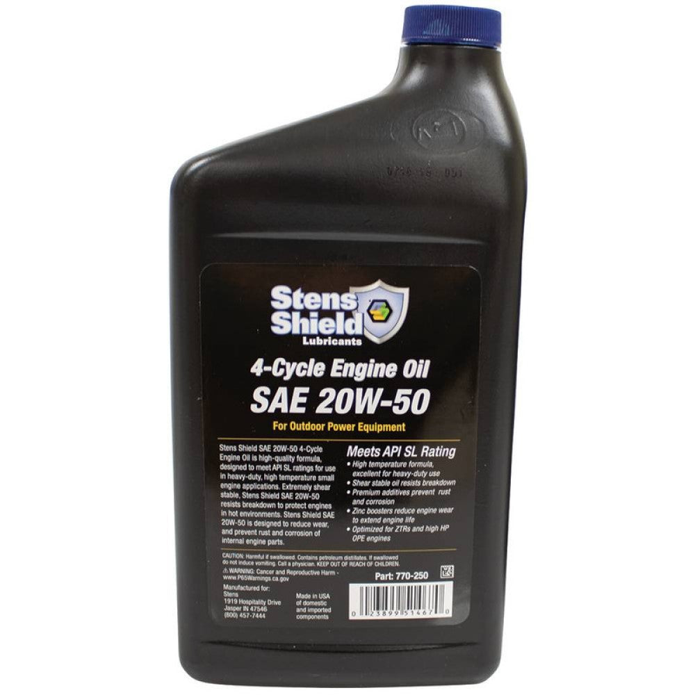 1 quarts of Fits Kawasaki K-Tech SAE 20W-50 Engine #99969-6298