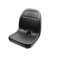 Black Vinyl Seat Fits John Deere Replaces 4478301
