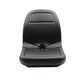 Black Vinyl Seat Fits Bobcat Replaces 7157550