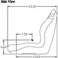 Black Vinyl Seat Fits Allis Chalmers Replaces 00367800