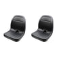 Qty 2: Black Vinyl Seat Fits Dresser Replaces 00367800