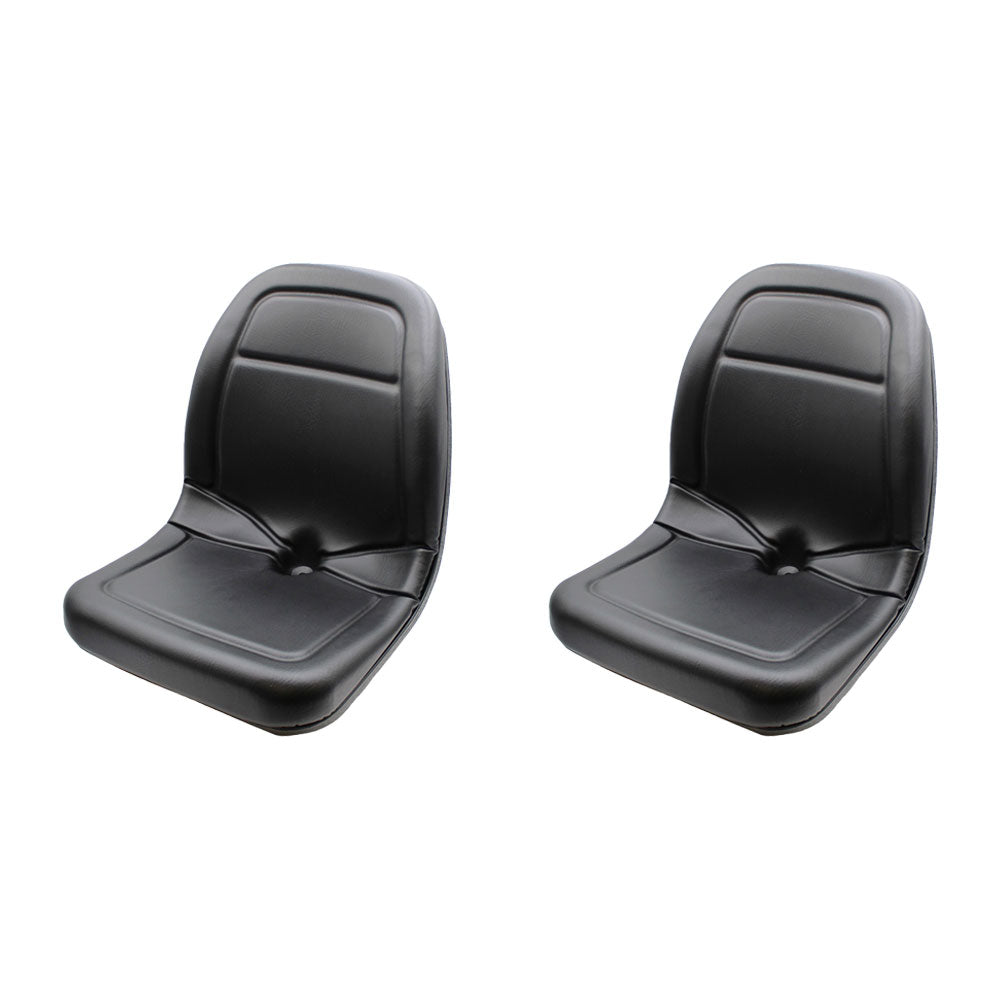 Qty 2: Black Vinyl Seat Fits Agco Replaces 00367800