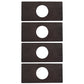 P34101 Set of 4 Axle Nut Lock Plates Fits Case-IH Tractor Models 120 122