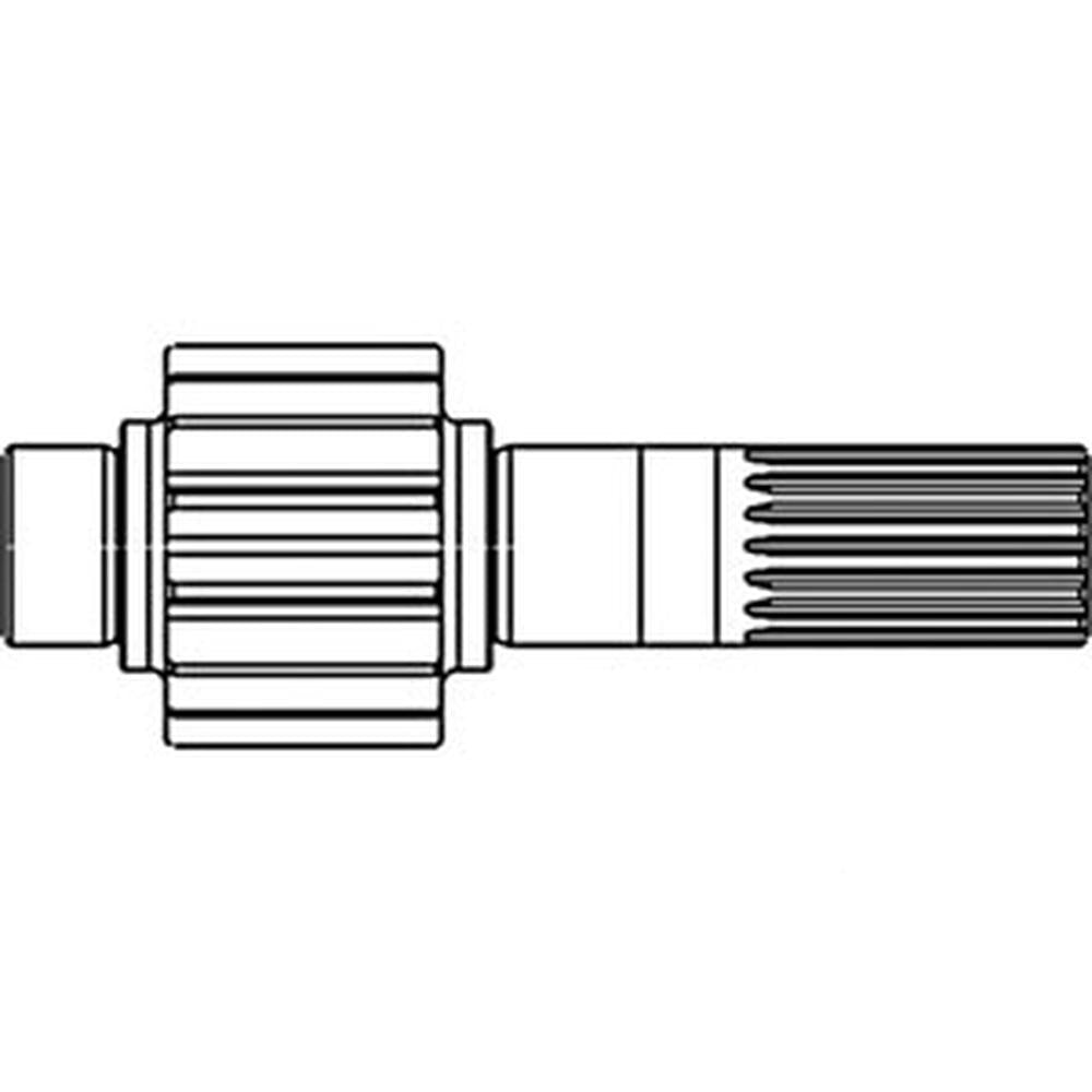P48573 Fits John Deere Pinion 9900 9910 9920 484 7440 7445 7.5" Long 14 Teet