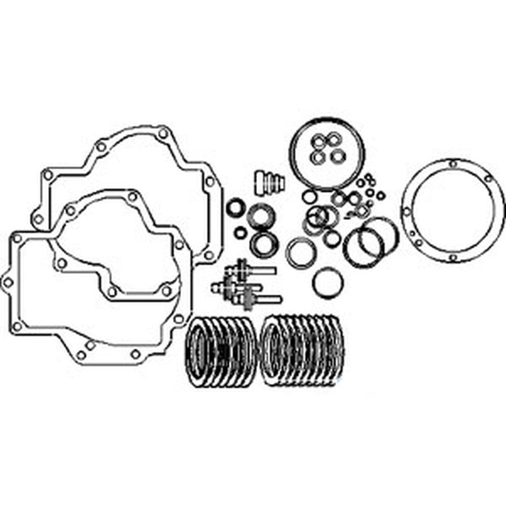 PTO Disc Gasket Piston Kit Fits IH 100 456 706 766 806 826 856 886 966