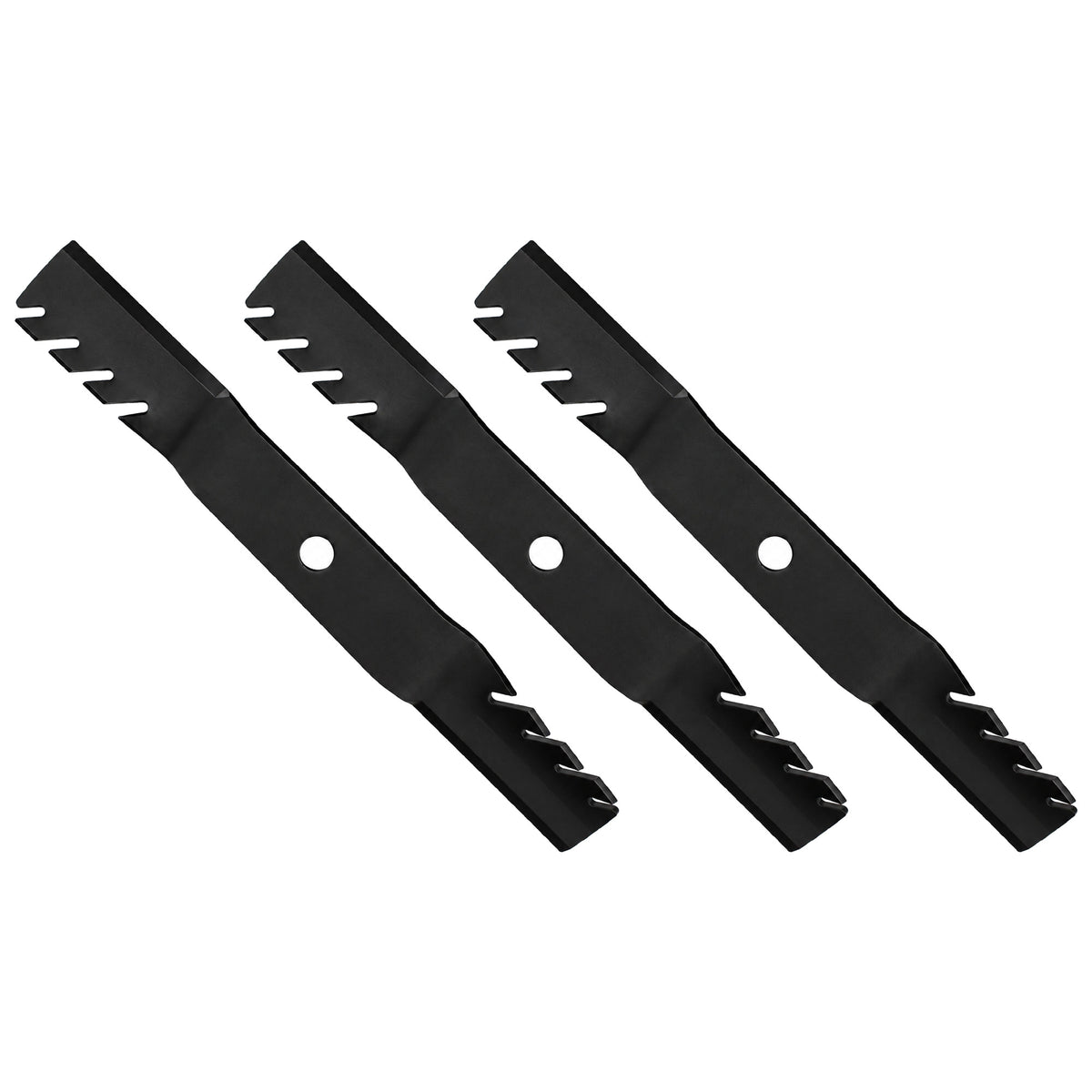 (3) Heavy Duty Predator Mulching Blade Fits Kubota 60" Mower Deck K5371-99040