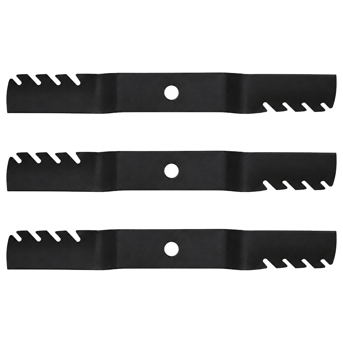 (3) Heavy Duty Predator Mulching Blade Fits Kubota 60" Mower Deck K5371-99040