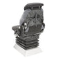 Universal 2 piece Grammer Protector Seat Cover Set-Gray & Black Cloth