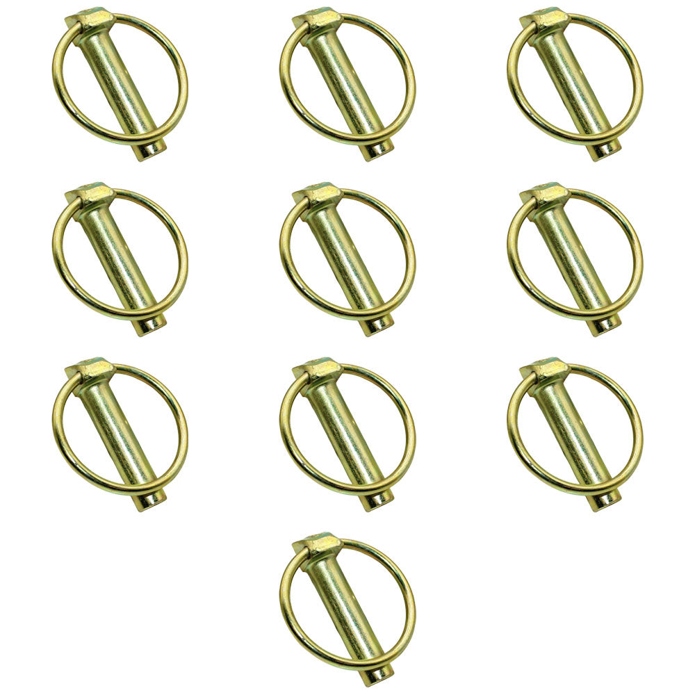10 Pack Lynch Pins Fits Case Replaces A33509