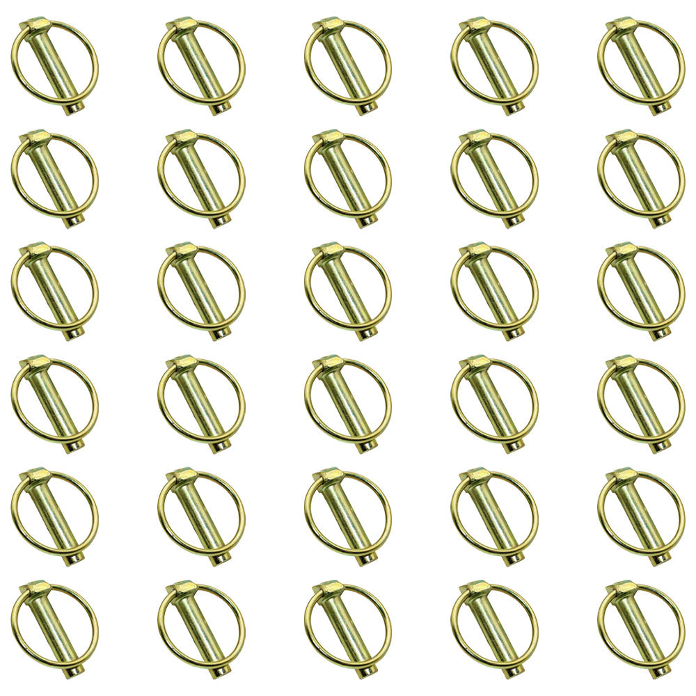 Qty 30: Lynch Pins (3 Packs of 10 Each) Fits Case Replaces A33509
