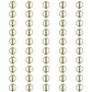 Qty 50: Lynch Pins (5 Packs of 10 Each) Fits Massey Ferguson Replaces 763672M91