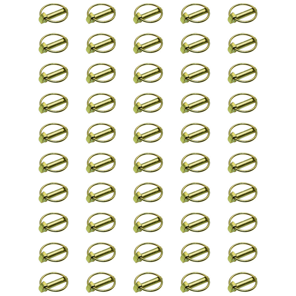 Qty 50: Lynch Pins (5 Packs of 10 Each) Fits Allis Chalmers Replaces 244066