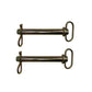 Qty 2: Cold Forged Hitch Pins (Swivel Handle) Fits Universal Products