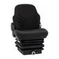 Heavy-Duty Mechanical Suspension Seat Heavy-Duty Black Fabric Adjustable