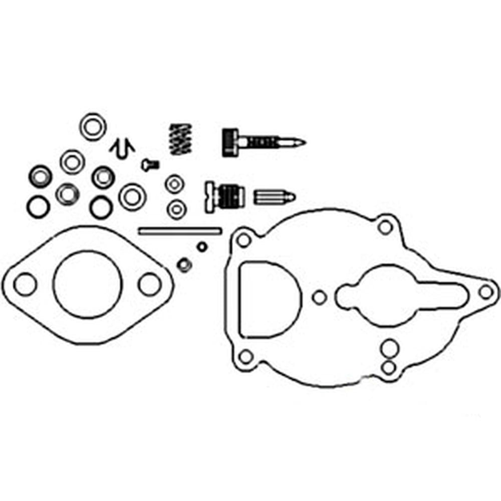 Ecomony Carburetor Kit for Cockshutt & Fits Massey Ferguson with Zenith Carb