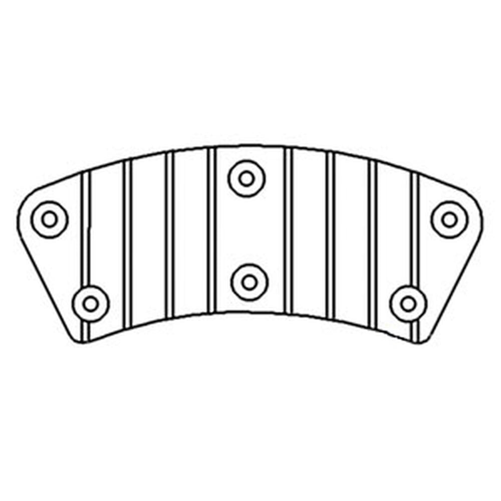 Metallic Brake Pads Fits John Deere Replaces A701961