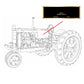 7x20-MYLAR Fits McCormick-Deering Decal Fits IH / Fits FARMALL