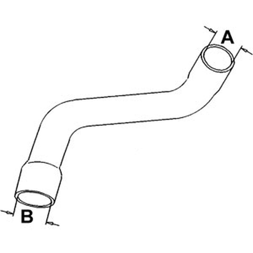 R26472 Lower Radiator Hose Fits John Deere 3010 3020 4000 4010 4020 500 500B