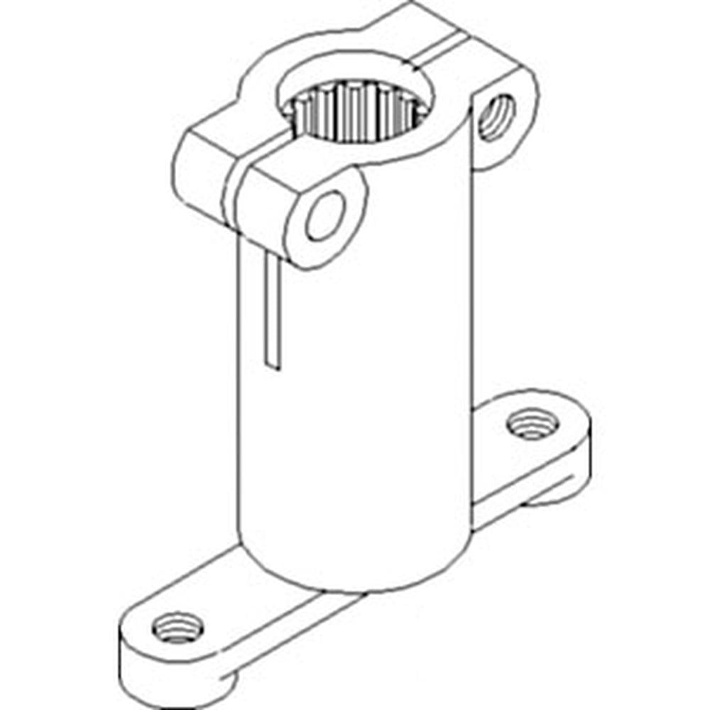 R27487 New 14 Spline Hydraulic Pump Drive Shaft Fits John Deere 3010 4010