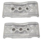 R34362 Two Hydraulic Pump Coupler Halves Fits John Deere 310 410 440 444