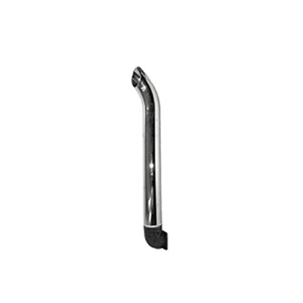New Curve Chrome Muffler Exhaust Stack Fits John Deere D Tractors