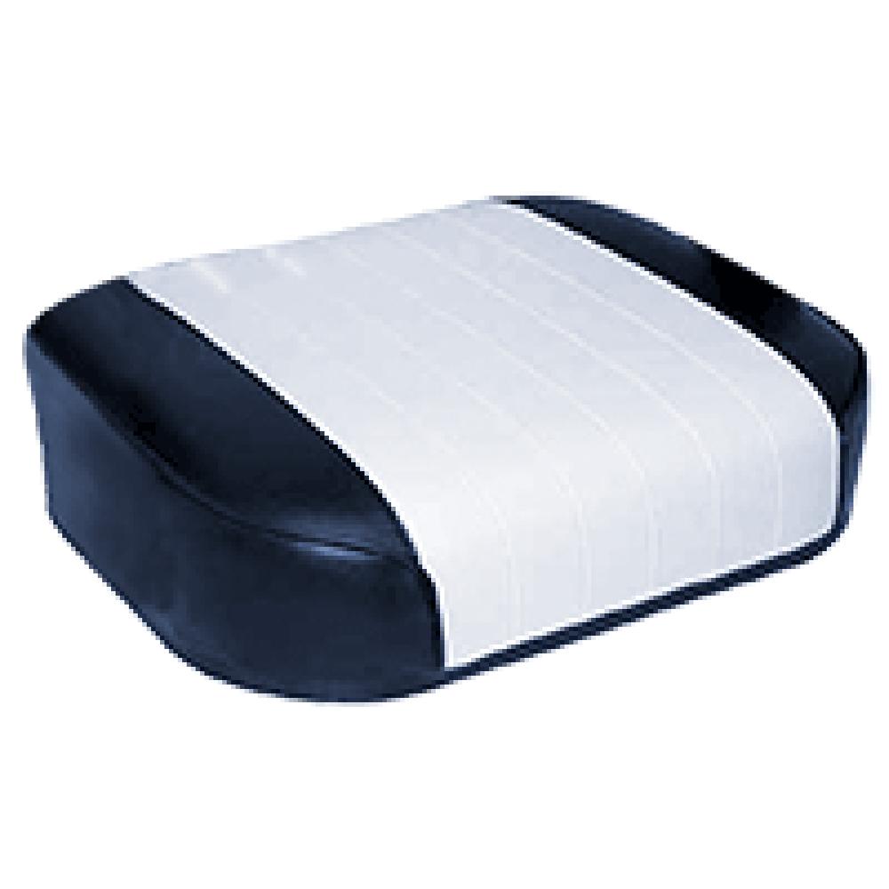 R3661 New Black & White Vinyl Seat Bottom Fits Case-IH Tractor Models...