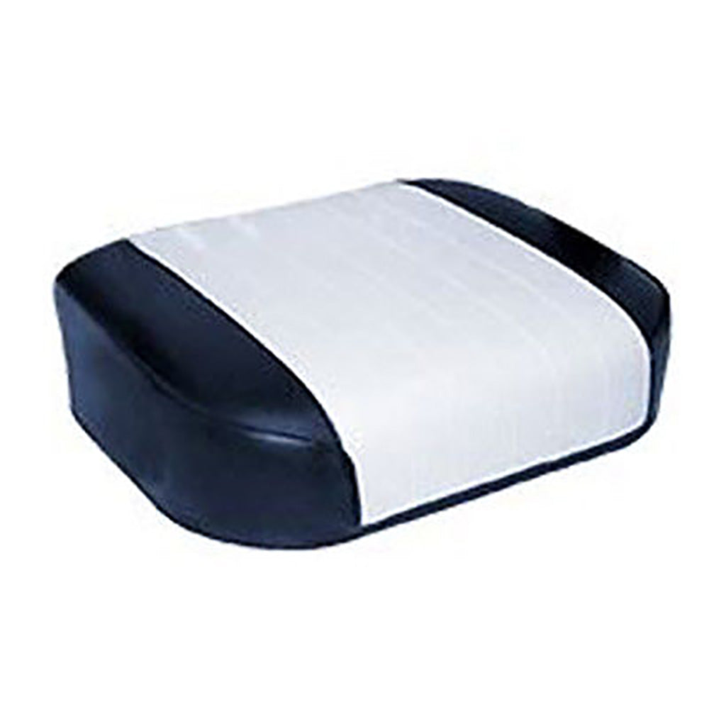 R3661 New Black & White Vinyl Seat Bottom Fits Case-IH Tractor Models...