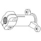 Coupler R43075 Fits John Deere 4040 4320 4520 4620 7020
