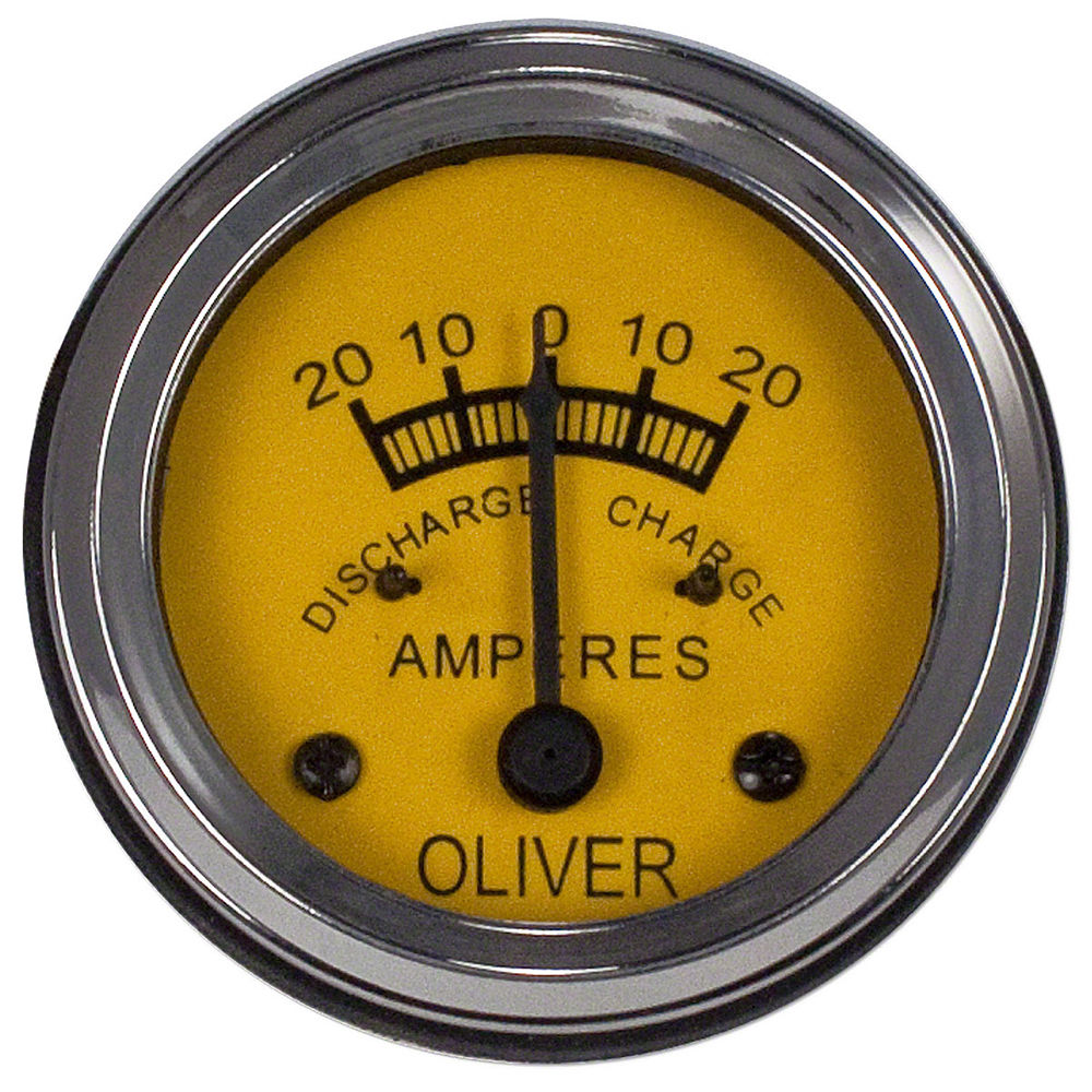 608747A Oliver Tractor Ammeter Gauge HG OC-3 OC-4 OC-6 Super 44