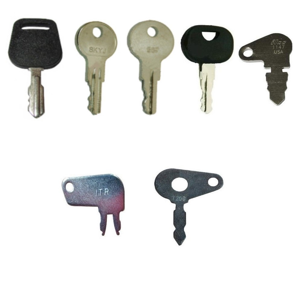 Set of 55 Keys For Heavy Equipment / Construction Ignitions