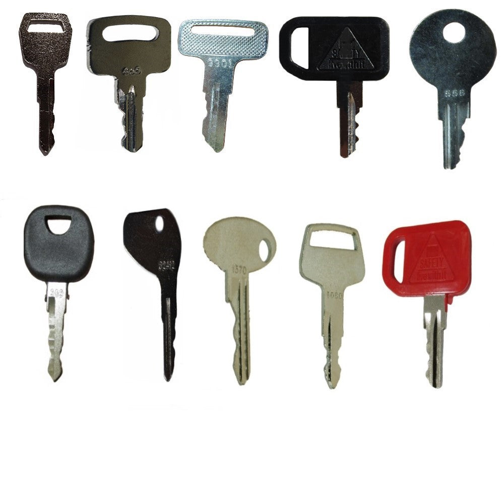 68 Key Set For Heavy Equipment / Construction Ignitions