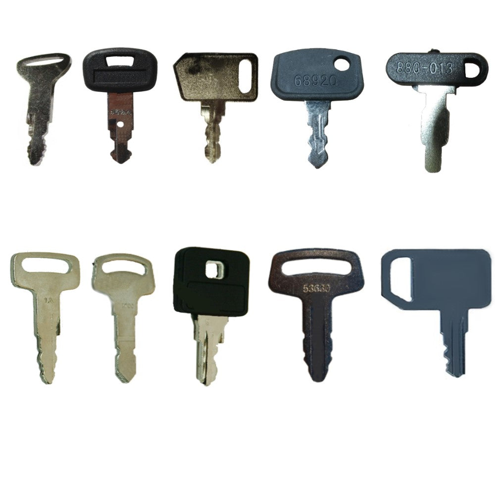 68 Key Set For Heavy Equipment / Construction Ignitions