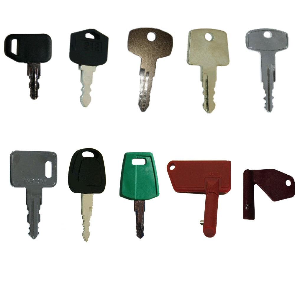 Set of 80 Keys For Heavy Equipment / Construction Ignitions