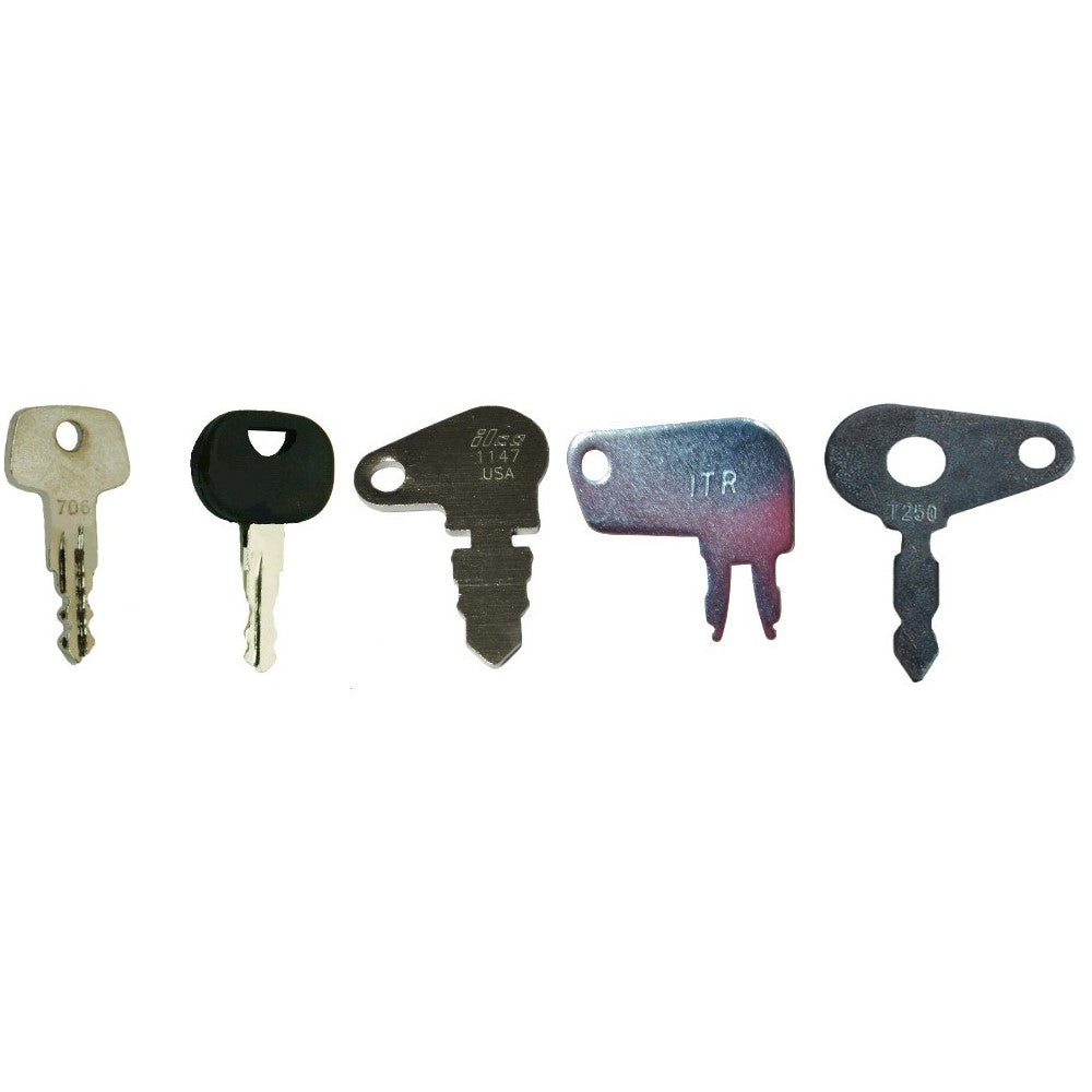 Set of 80 Keys For Heavy Equipment / Construction Ignitions