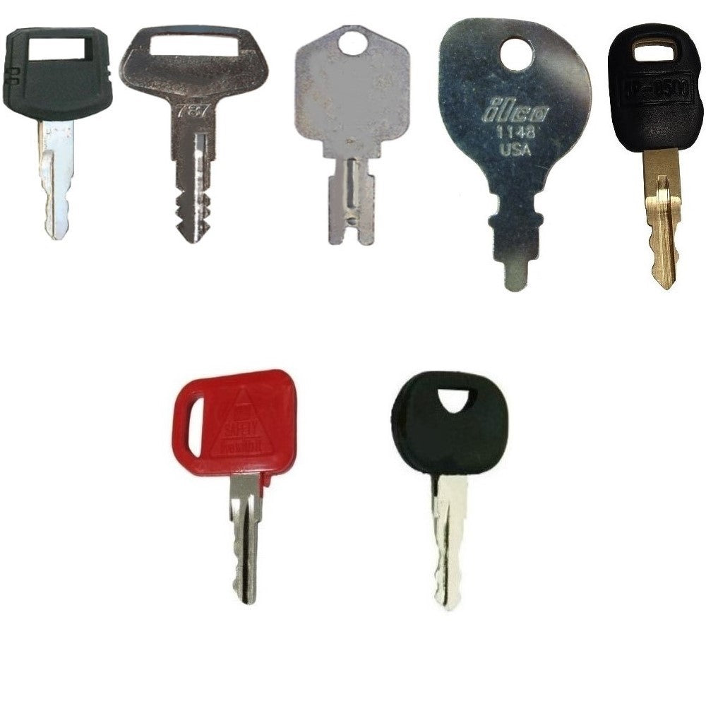 8 Pc. Key Set  Fits Komatsu Replaces KM31166P