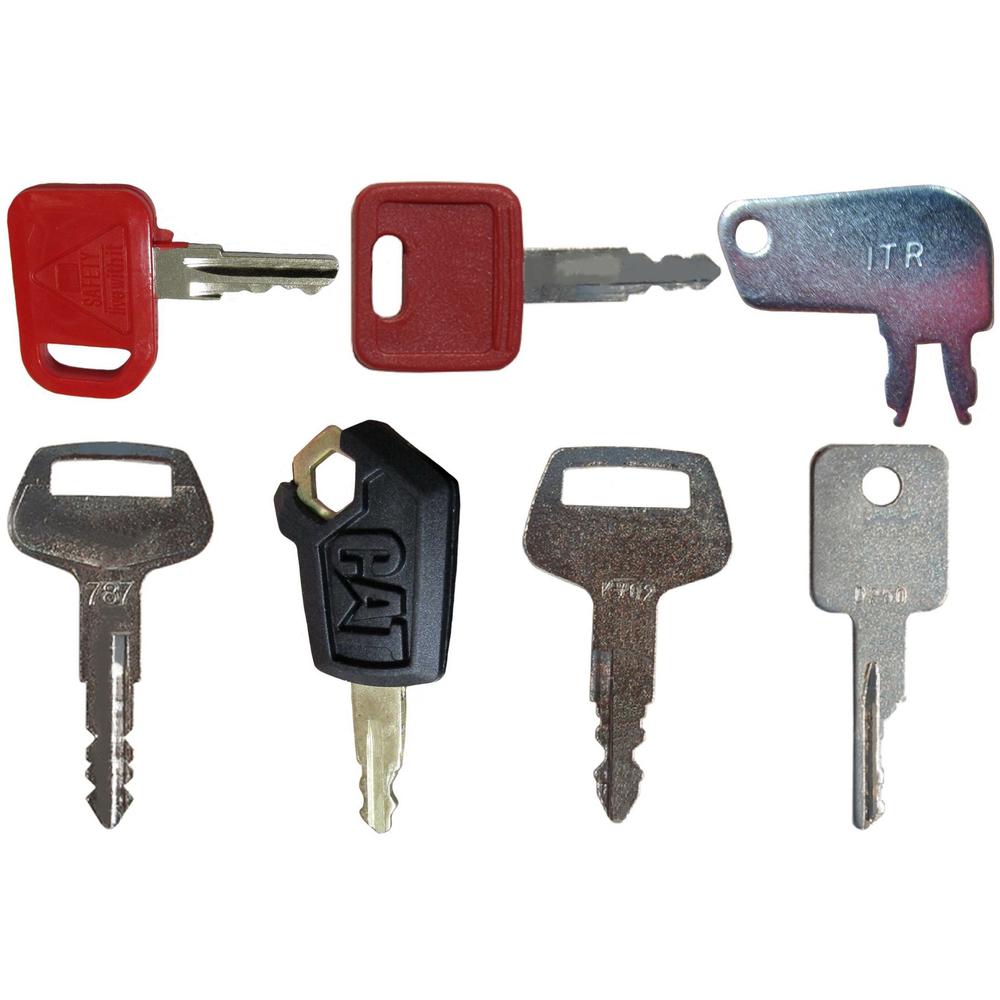 8 Pc. Key Set  Fits Bobcat Replaces 6693241