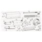 R46068 Recoil Spring Assembly R/H or L/H Fits Case 350, 350B