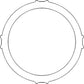WN-R48236-PEX Disc, Clutch, Plate Fits John Deere 2510 2520 3020 4000 4020 4040