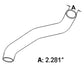 Lower Radiator Hose Fits John Deere 4320 4520 R48427